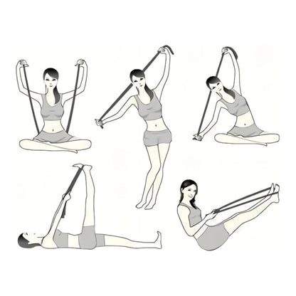 Multi-Ring Resistance Bands for Stretching & Training