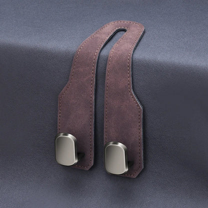 Car Headrest Hooks for Bags | Dual Hook Organizer