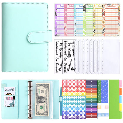 A6 Budget Binder with Cash Envelopes & Budget Sheets