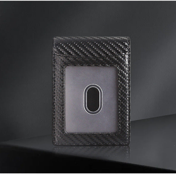 Slim Leather RFID Pop-Up Wallet with Cash Pocket (2026 Edition)