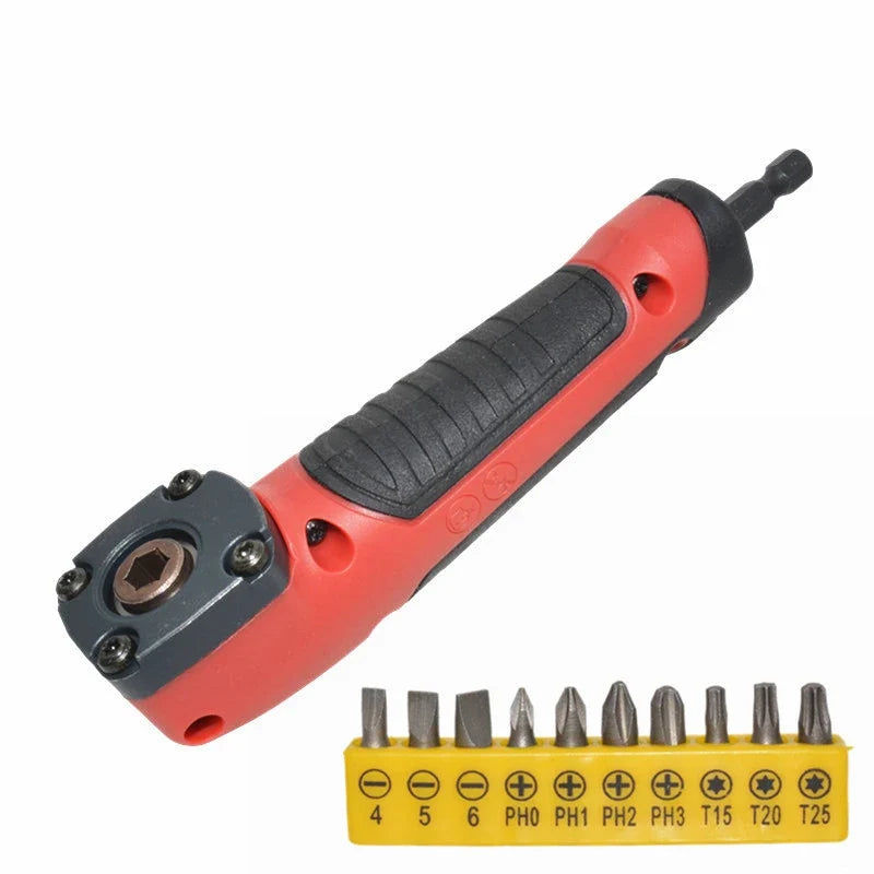 90° Right Angle Drill Adapter for Tight-Space Fastening