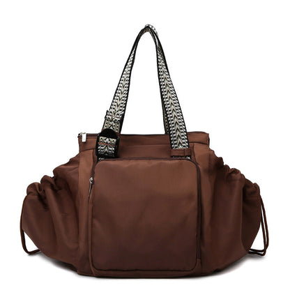 Expandable Tote Bag for Women – Large Capacity Multi-Pocket Work & Travel Bag