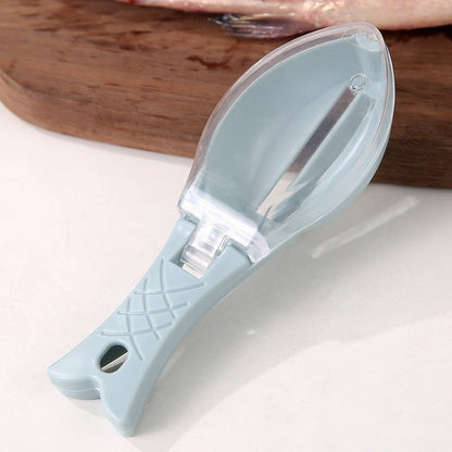 🐟Fish Skin Scaler & Scale Remover with Lid  — Buy 1 Get 1 Free ✨
