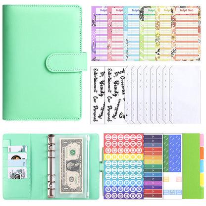 A6 Budget Binder with Cash Envelopes & Budget Sheets