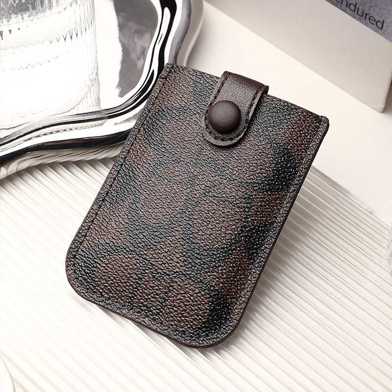 Slim Snap Card Holder Wallet | Compact Everyday Carry