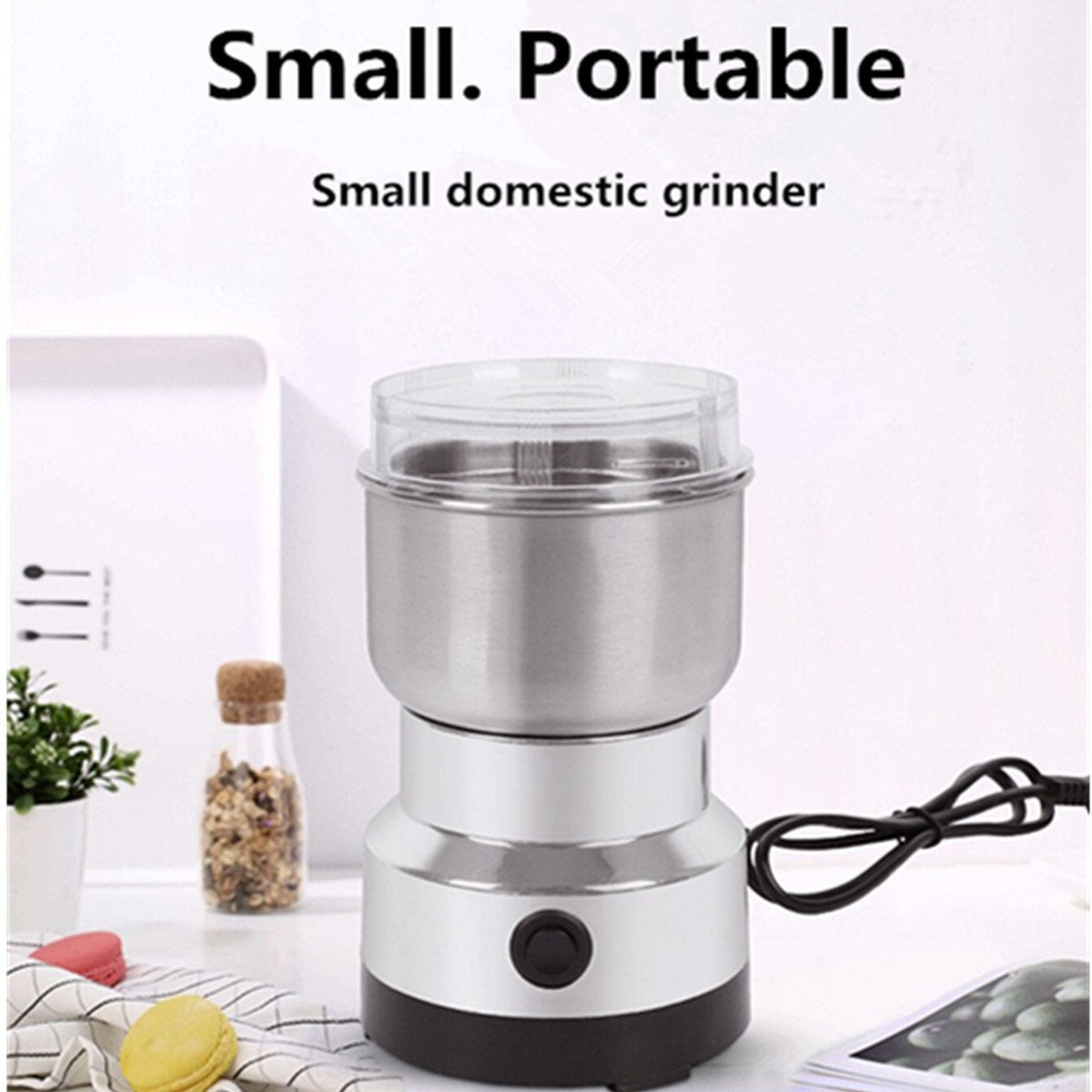 🥣 AromaCraft™ Multifunctional Whole-Grain Grinder