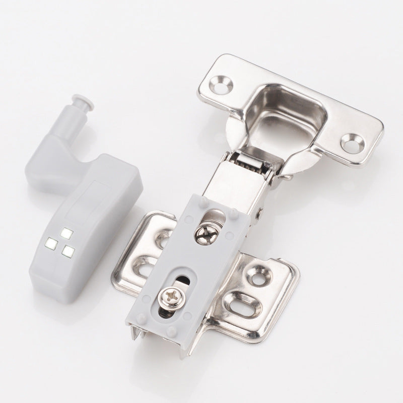 ✨ Open & Glow | Automatic 3-LED Cabinet Hinge Light