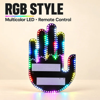 RGB LED Gesture Light with Remote ✋ 4 Fun Gestures