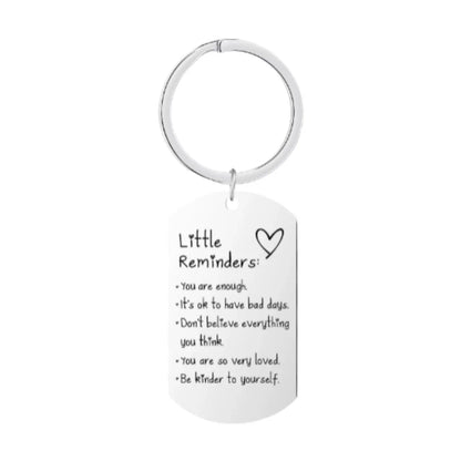 Little Reminders Inspirational Keychain with Gift Box