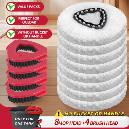 🧼 Mop Head Refills Compatible with O-Cedar