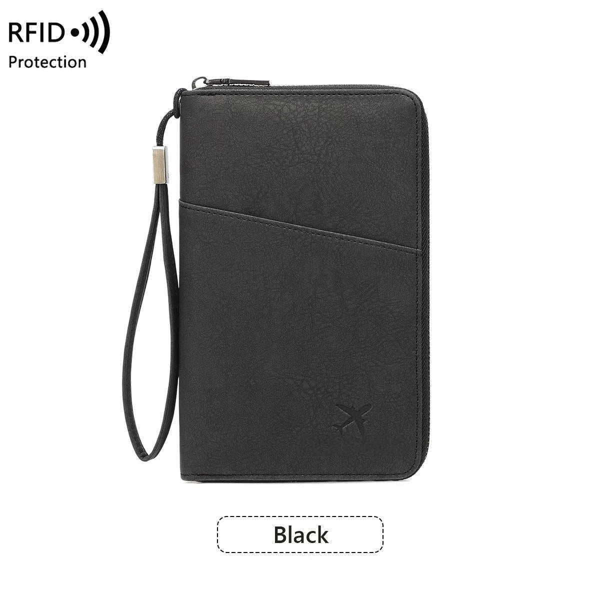 RFID Travel Document Organizer Passport Wallet – 8 Colors