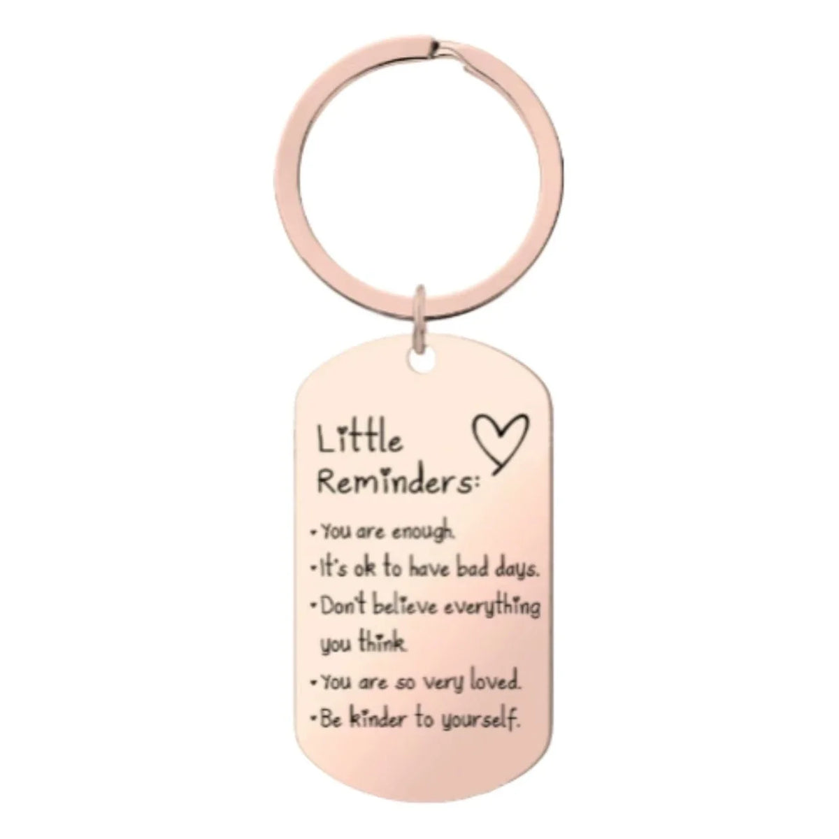 Little Reminders Inspirational Keychain with Gift Box