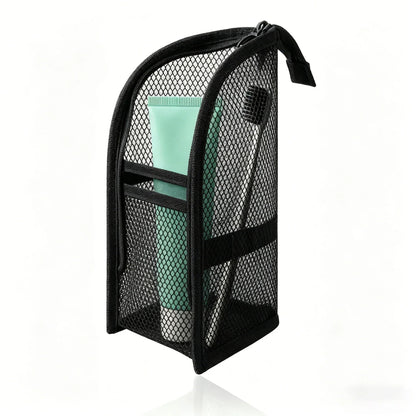 Standing Mesh Toiletry Bag | Quick-Dry Travel Pouch
