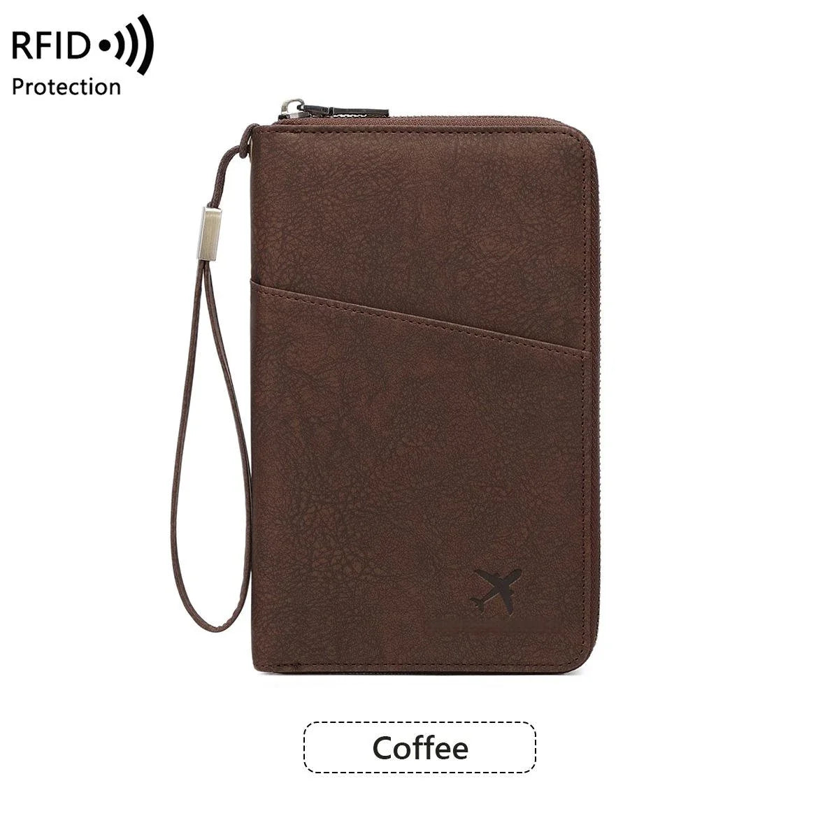 RFID Travel Document Organizer Passport Wallet – 8 Colors