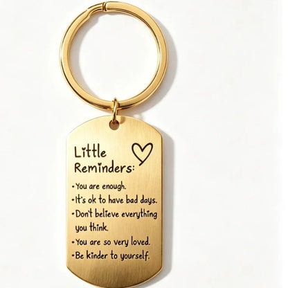 Little Reminders Inspirational Keychain with Gift Box