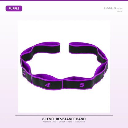 Multi-Ring Resistance Bands for Stretching & Training