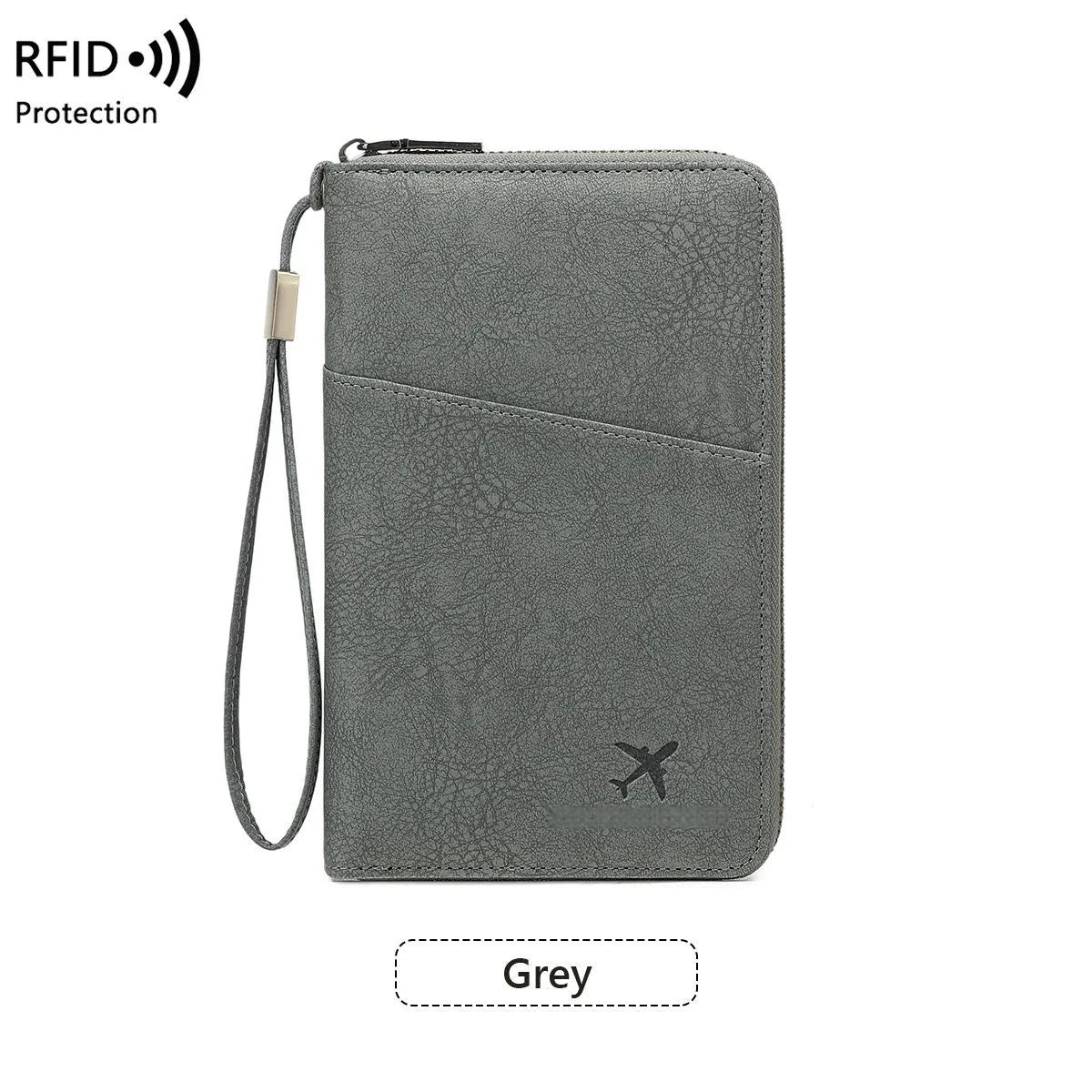 RFID Travel Document Organizer Passport Wallet – 8 Colors