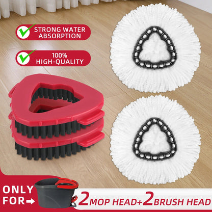 🧼 Mop Head Refills Compatible with O-Cedar