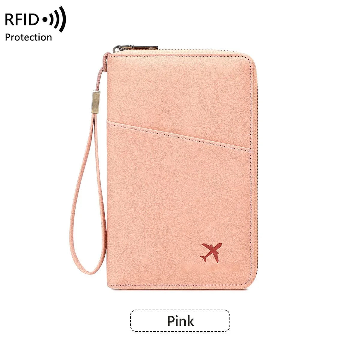RFID Travel Document Organizer Passport Wallet – 8 Colors