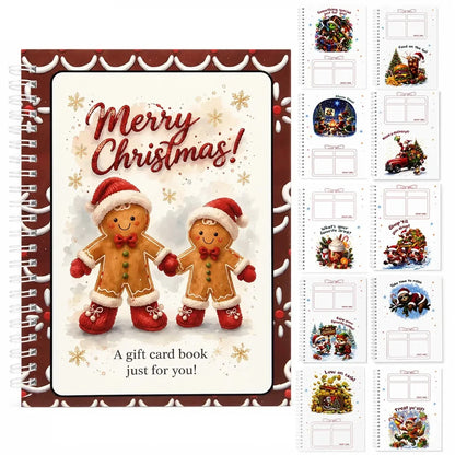 🎄 Christmas Gift Card Book – Personalized Holiday Gift