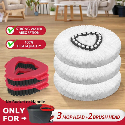 🧼 Mop Head Refills Compatible with O-Cedar