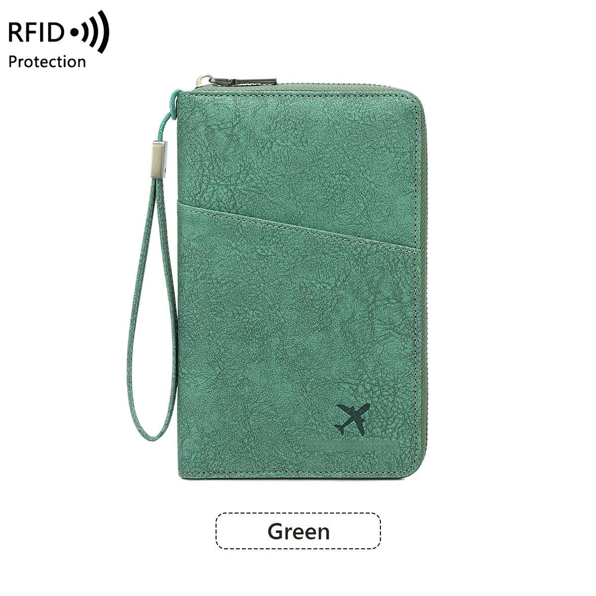 RFID Travel Document Organizer Passport Wallet – 8 Colors
