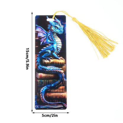 2-PACK-Handcrafted Stained-Glass Acrylic Bookmarks 🔖✨