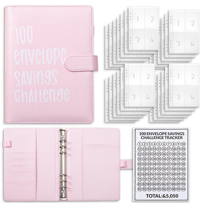 $5,050 Savings Challenge Binder