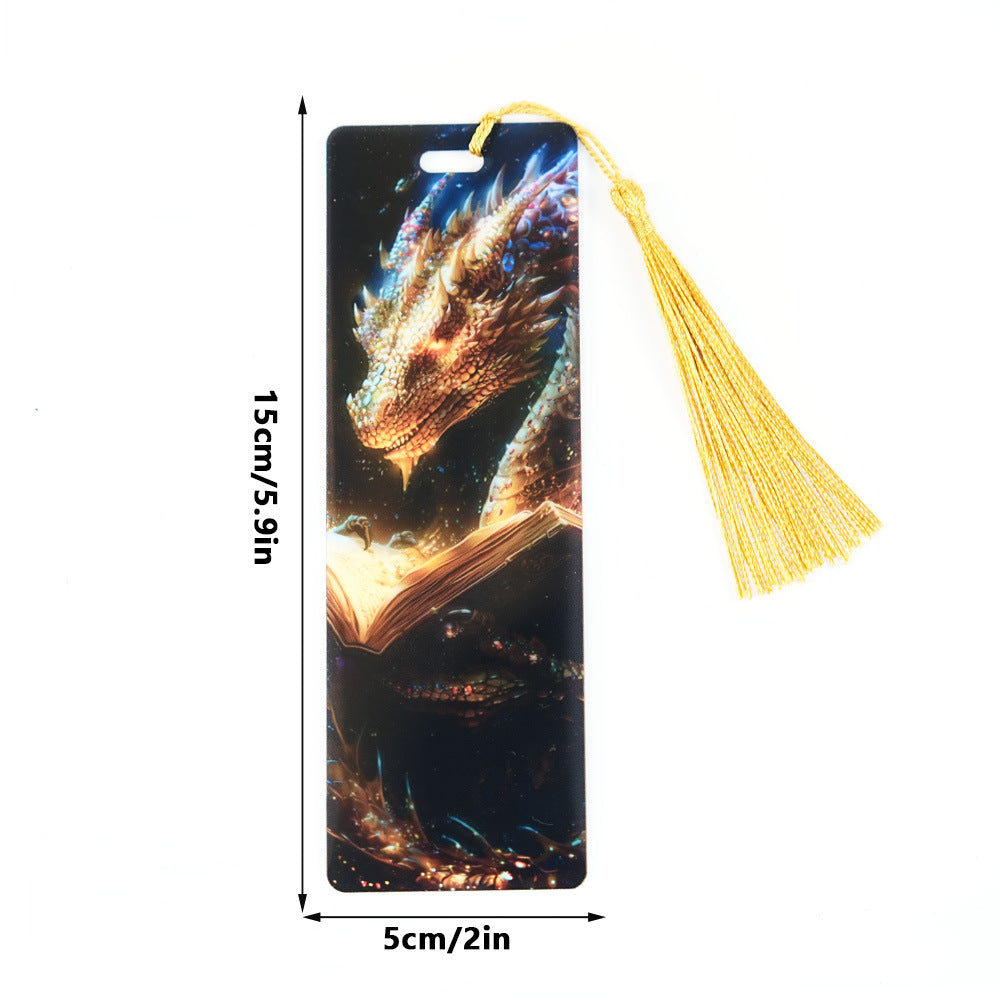 2-PACK-Handcrafted Stained-Glass Acrylic Bookmarks 🔖✨