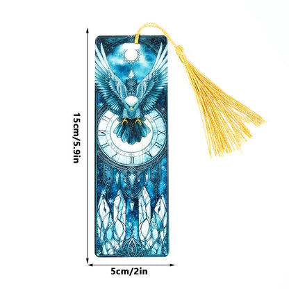 2-PACK-Handcrafted Stained-Glass Acrylic Bookmarks 🔖✨