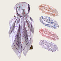 Fresh Floral Bandana Scarf Set