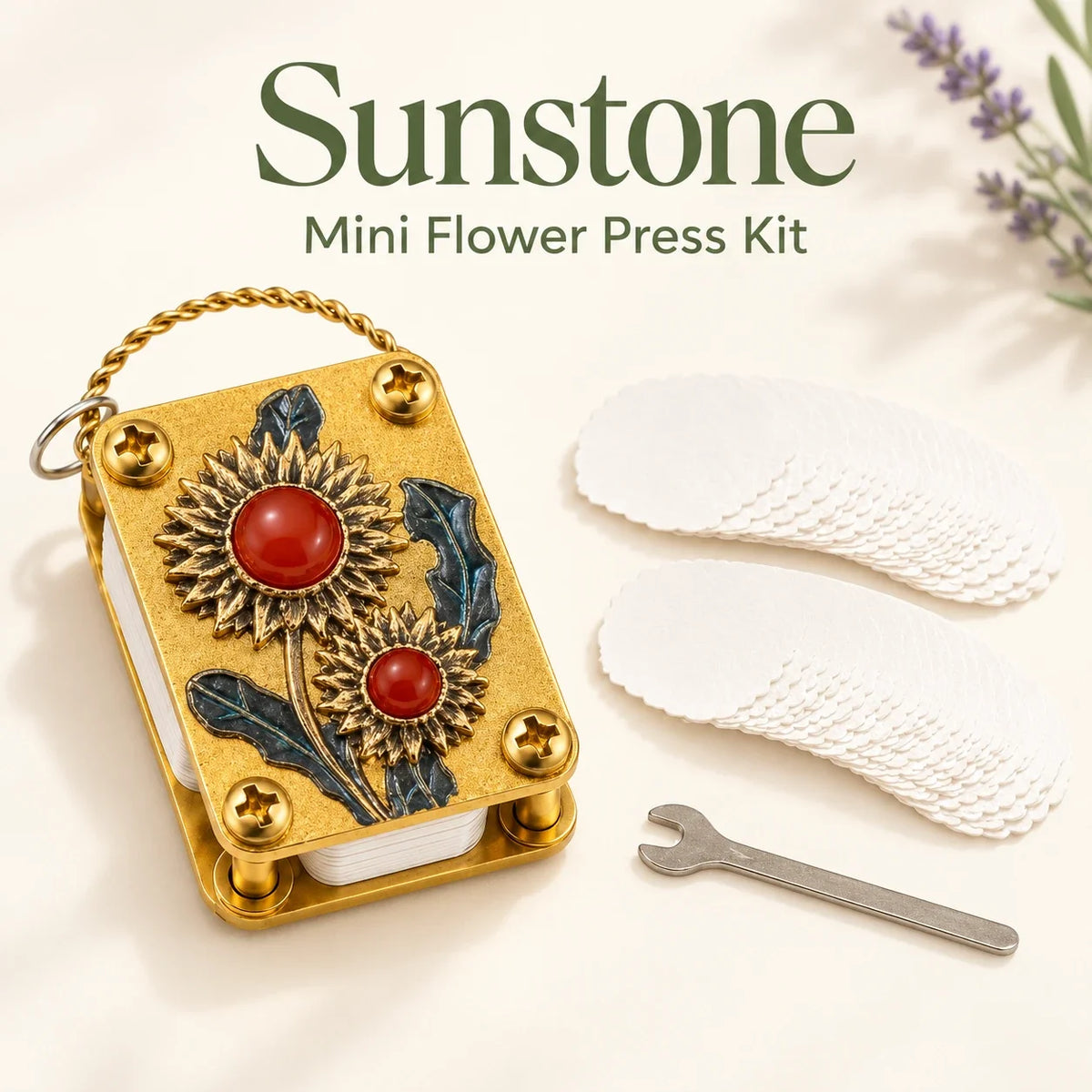 Mini Flower Press Kit 🌸 Press Petals & Clovers on the Go