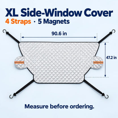 ❄️ Windshield Snow Cover + 2 Mirror Covers | Winter Ready