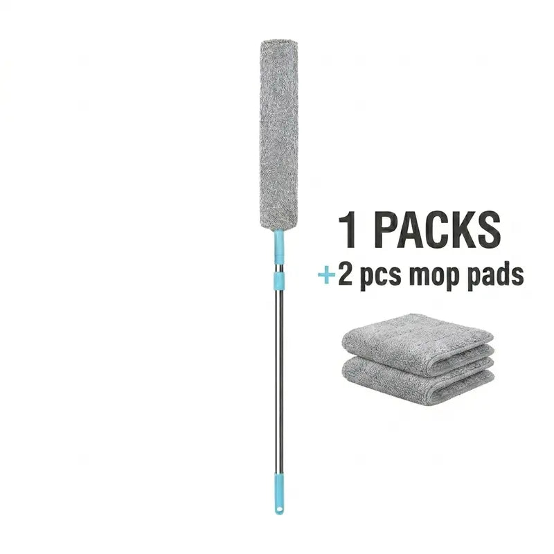 Gap Dust Cleaner with Extendable Pole | Flex Microfiber Duster