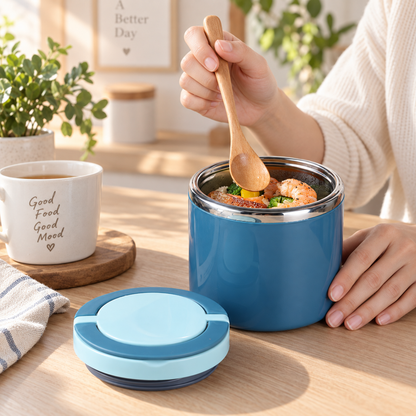 🍱 Portable Insulated Stainless Steel Lunch Box