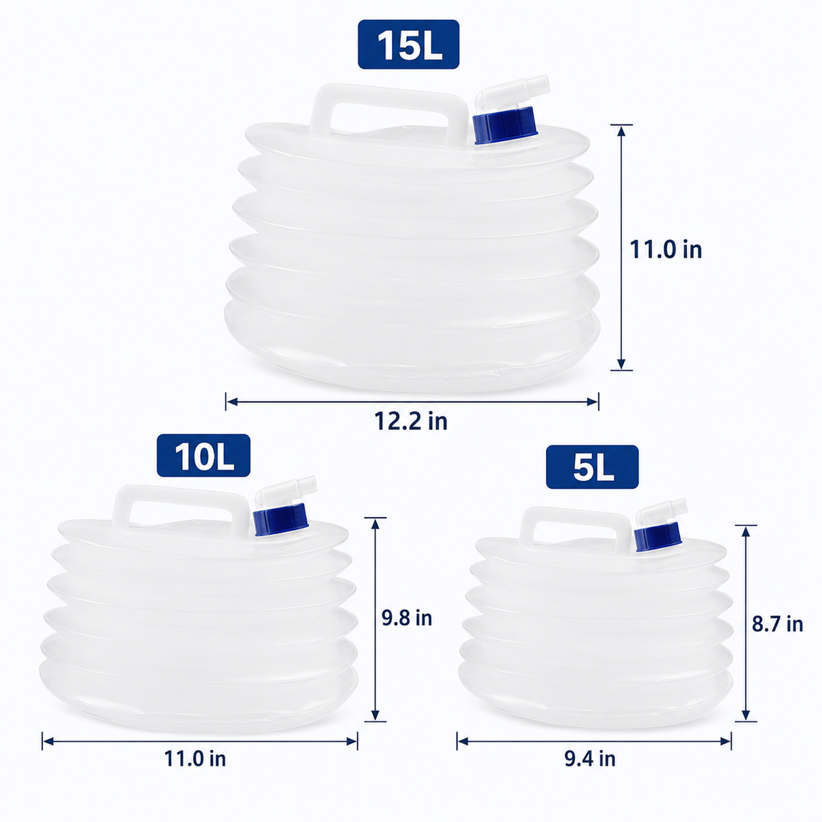 Collapsible Water Bucket 💧