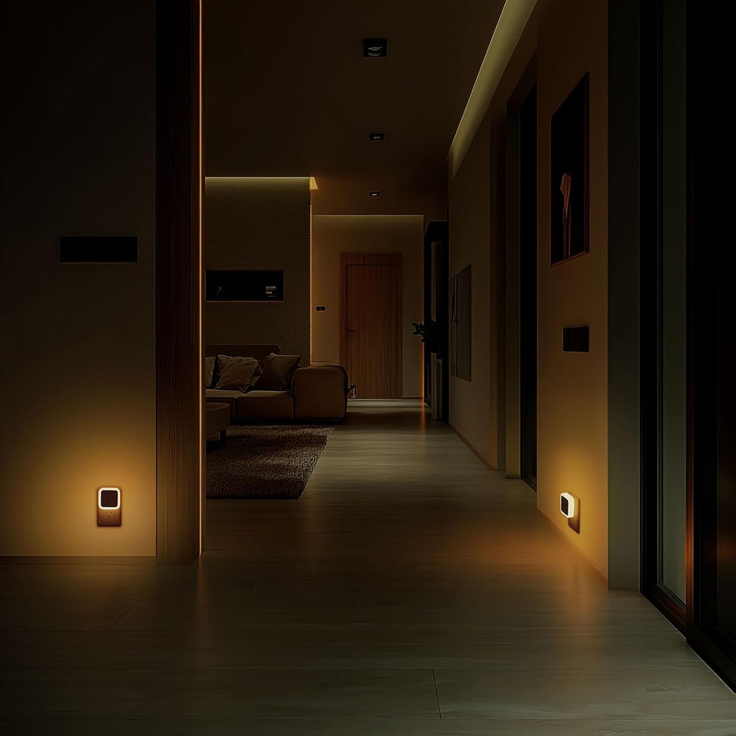 Auto On/Off Light Sensing LED Night Light