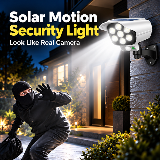 Wireless Solar Simulated Camera Security Light 📹