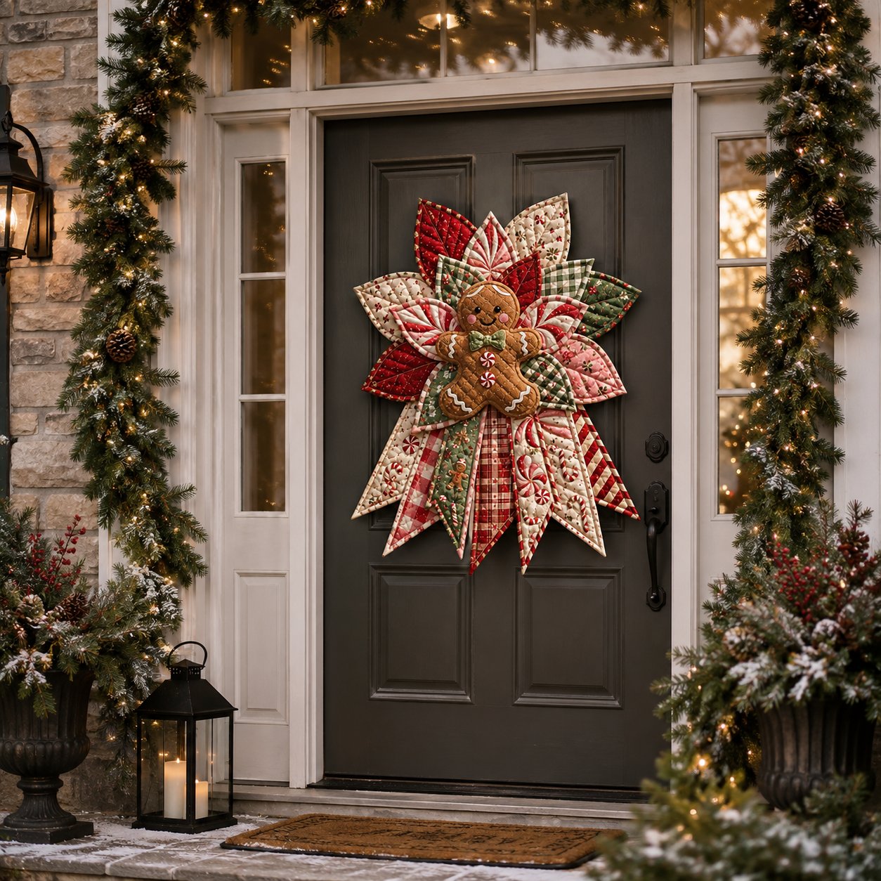 ✂️ Beginner Friendly Christmas Door Hanging Quilt Kit | Easy Holiday DIY Sewing Craft 🌟