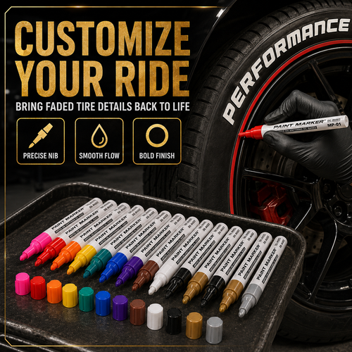 🔥Limited Time Promotion 49% OFF🔥Oil-Based Waterproof Tire Marker Pen