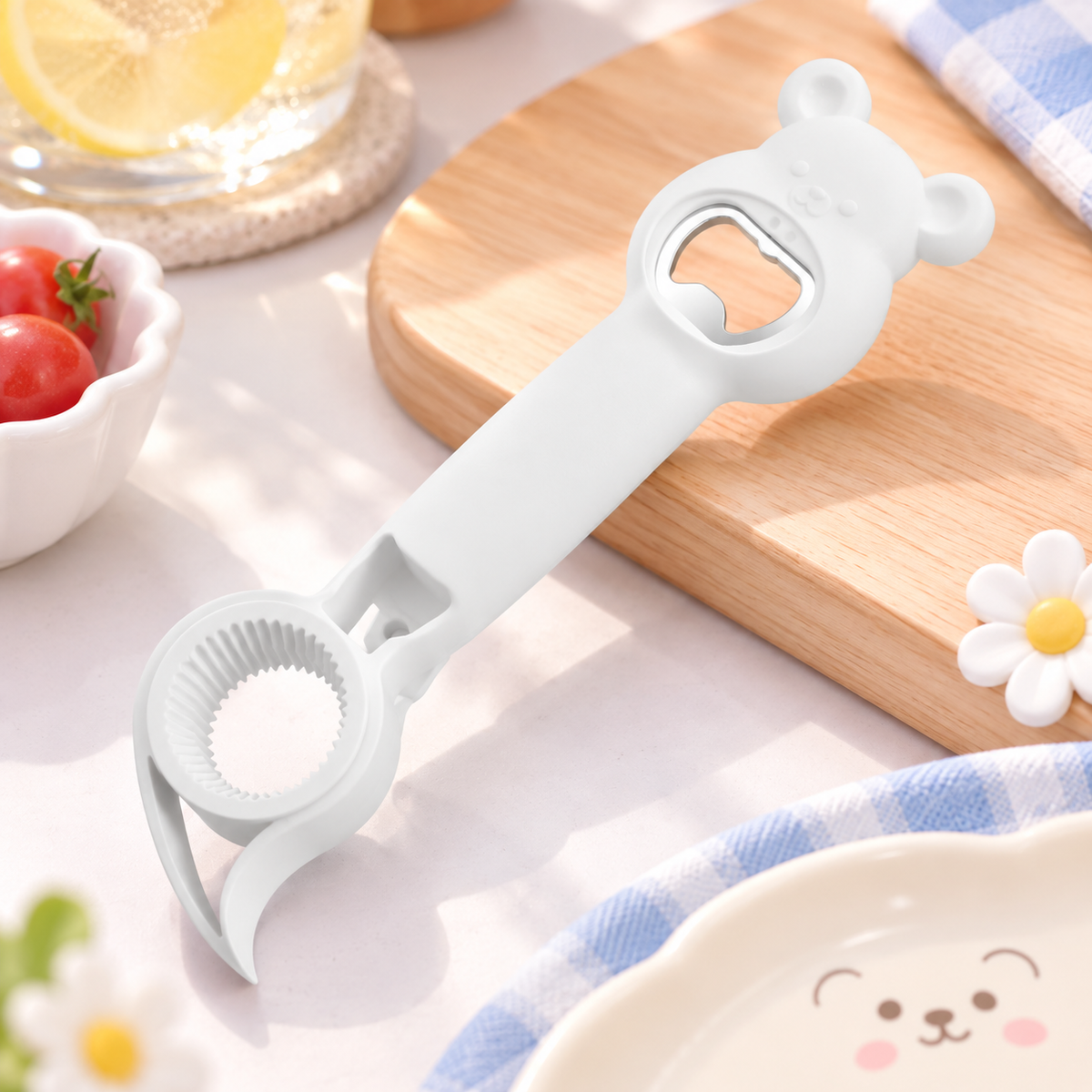 4-in-1 Cute Cartoon Multifunctional Bottle & Jar Opener 🧸