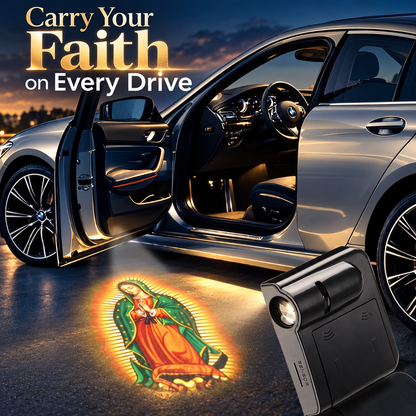 Our Lady of Guadalupe Car Door LED Logo Projector Lights🚗