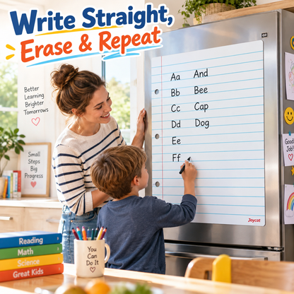 Flexible Magnetic Lined Paper Whiteboard with Dry-Erase Surface 🎯💡