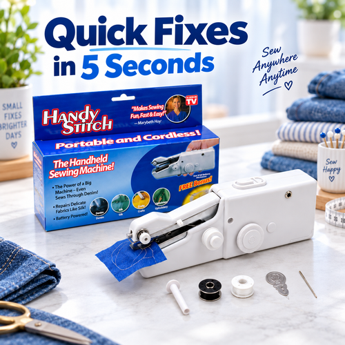 Handheld Portable & Cordless Electric Sewing Machine 🪡🧵