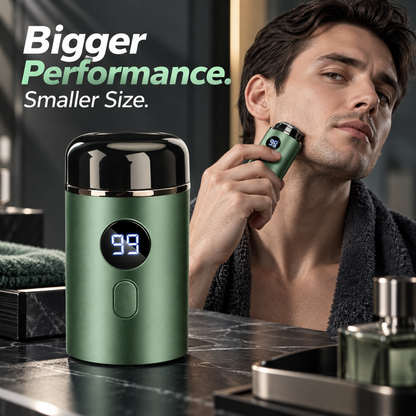 Mini Pocket Electric Shaver with Smart LED Display 🪒