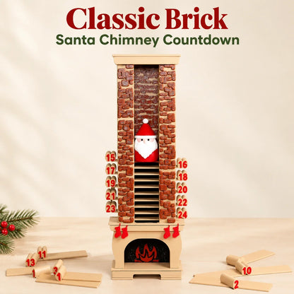Santa Chimney Advent Calendar – 24-Day Christmas Countdown 🎄