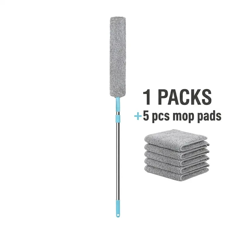Gap Dust Cleaner with Extendable Pole | Flex Microfiber Duster