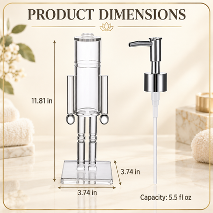✨ Luxury Nutcracker Liquid Soap & Lotion Dispenser 👑