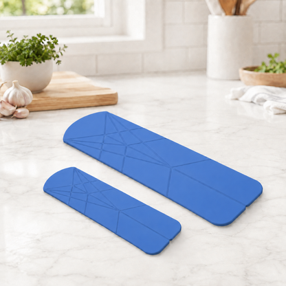 🥄 3-in-1 Foldable Silicone Measuring Spoons & Spatula Set (2-Piece Kit)