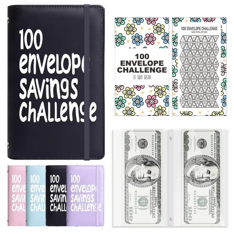 🔥💸100 Envelope Saving Challenged Book